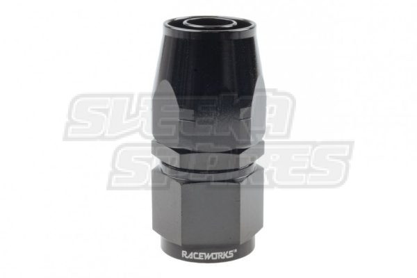 Raceworks 100/120/140 Series Cutter Style Straight Hose End