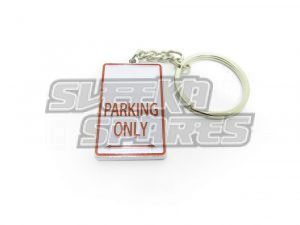 Parking Sign Key Chain