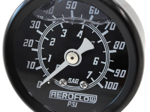 Fuel Pressure Gauge 100PSI Aeroflow