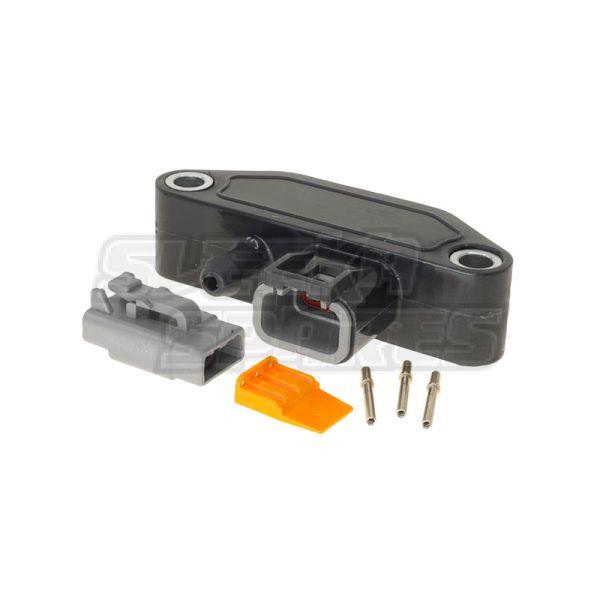 Map Sensor Remote Mount Raceworks - 5mm Barb. Includes plug and pins