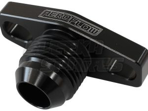 Aeroflow Turbo Oil Drain Flange -10 Male 38-44mm Bolt Centre